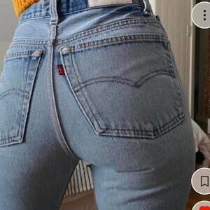 Redone x levis high waisted
